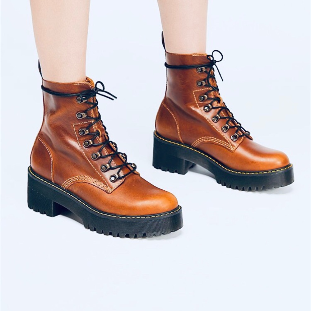 Dr. Martens Leona Lace Up Boot